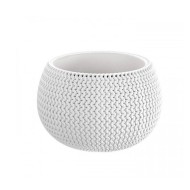 Κασπώ στρόγγυλο Splofy Bowl χωρητικότητας 3,9lt διαστάσεων Ø29x19,5Ycm PROSPERPLAST σε λευκό χρώμα Κασπώ στρόγγυλο Splofy Bowl χωρητικότητας 3,9lt διαστάσεων Ø29x19,5Ycm PROSPERPLAST σε λευκό χρώμα