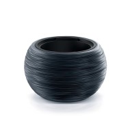 Κασπώ στρόγγυλο Furu Bowl PROSPERPLAST χωρητικότητας 11lt διαστάσεων Ø43,5x27,5Ycm σε ανθρακί χρώμα