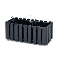 Ζαρντινιέρα κρεμαστή διαστάσεων 38x18x16,2Ycm PROSPERPLAST Boardee fencycase σε ανθρακί χρώμα Ζαρντινιέρα κρεμαστή διαστάσεων 38x18x16,2Ycm PROSPERPLAST Boardee fencycase σε ανθρακί χρώμα