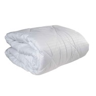 Πάπλωμα υπέρδιπλο ριγέ Microfiber διαστάσεων 220x240cm σε λευκό χρώμα 250gr Πάπλωμα υπέρδιπλο ριγέ Microfiber διαστάσεων 220x240cm σε λευκό χρώμα 250gr