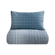 Σετ σεντόνια υπέρδιπλα Aride Art 12096 διαστάσεων 230x260cm σε χρώμα πετρόλ