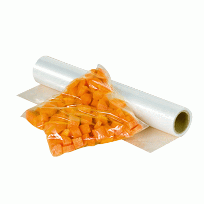 Ανταλλακτικές πλαστικές σακούλες τροφίμων για συσκευές σφραγίσματος διαστάσεων 10mx29cm
