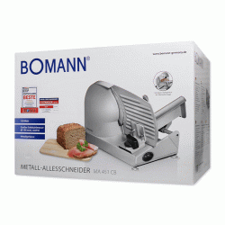 Ηλεκτρικός κόπτης αλλαντικών MA 451 με  λεπίδα διαμέτρου 190mm 150W