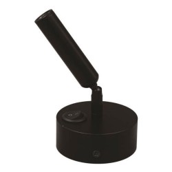 Φωτιστικό σποτ εξωτερικό κινητό μαύρο ARISTON PLUS 2 3W led θερμό λευκό φως 3000k IP20