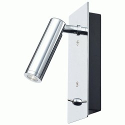 Φωτιστικό LED INYOKA 3W θερμό φως 3000k χωνευτό μεταλλικό χρωμίου