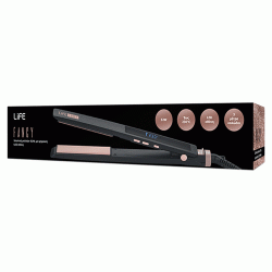 Ισιωτική μαλλιών LIFE FANCY 52W με 360° περιστρεφόμενο καλώδιο & ψηφιακή LED οθόνη