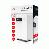 Αφυγραντήρας 16L και ιονιστής αέρα 2 σε 1 LIFE με 2 επίπεδα ταχύτητας ροής αέρα και χρονοδιακόπτη 24h Αφυγραντήρας 16L και ιονιστής αέρα 2 σε 1 LIFE με 2 επίπεδα ταχύτητας ροής αέρα και χρονοδιακόπτη 24h