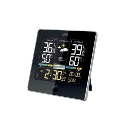 Μετεωρολογικός σταθμός με ασύρματο εξωτερικό αισθητήρα, έγχρωμη οθόνη 4.8" και ρολόι/ξυπνητήρι