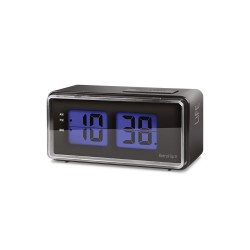 Ψηφιακό ρολόι / ξυπνητήρι με οθόνη LCD και retro flip design 