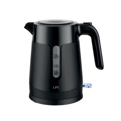 Bραστήρας χωρητικότητας 1.0L 1500W σε μαύρο χρώμα LIFE ELEMENT BLACK Bραστήρας χωρητικότητας 1.0L 1500W σε μαύρο χρώμα LIFE ELEMENT BLACK