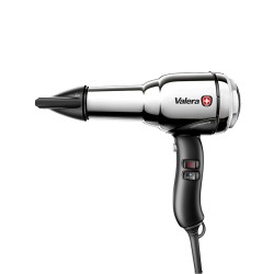 Επαγγελματικό σεσουάρ μαλλιών Valera με AC μοτέρ 2100W με vintage design και επιχρωμιωμένο ατσάλι σε ασημί χρώμα