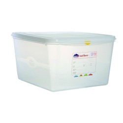 Δοχείο αποθήκευσης τροφίμων PP G/N 2/3 διαστάσεων 35,4x32,5x10hcm Δοχείο αποθήκευσης τροφίμων PP G/N 2/3 διαστάσεων 35,4x32,5x10hcm