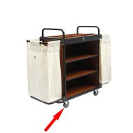 Ρόδα ανταλλακτική για το τρόλεϊ καμαριέρας με κωδικό D-23-67-019