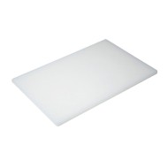 Πλάκα κοπής PE διαστάσεων 33x18x1hcm σε χρώμα λευκό Πλάκα κοπής PE διαστάσεων 33x18x1hcm σε χρώμα λευκό