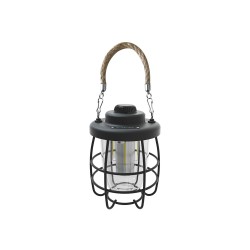 Επαναφορτιζόμενο φαναράκι LED εξωτερικού χώρου 3.2W SONORA ANNA BLACK