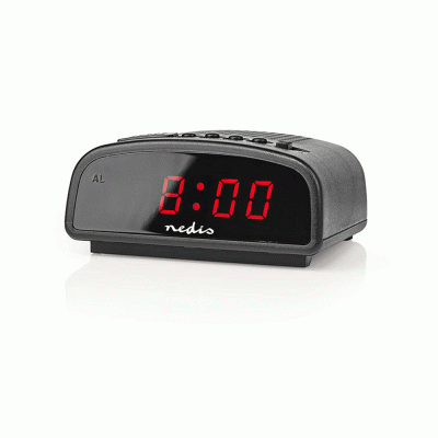 Επιτραπέζιο ψηφιακό ρολόι-ξυπνητήρι με οθόνη LED και λειτουργία snooze