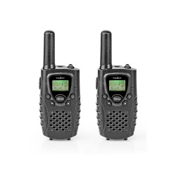 Walkie talkie NEDIS WLTK0800BK με εμβέλεια έως και 8 km με ένδειξη κατάστασης μπαταρίας Walkie talkie NEDIS WLTK0800BK με εμβέλεια έως και 8 km με ένδειξη κατάστασης μπαταρίας
