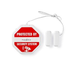 Αισθητήρας θραύσης για πόρτες / παράθυρα με ενσωματωμένο συναγερμό 85dB Αισθητήρας θραύσης για πόρτες / παράθυρα με ενσωματωμένο συναγερμό 85dB