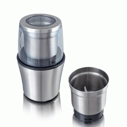 Συσκευή για άλεσμα καφέ 200W με 2 λεπίδες από ανοξείδωτο ατσάλι και χωρητικότητα έως 70g κόκκους 