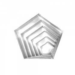 Τσέρκι εξάγωνο INOX διαστάσεων Φ16x4hcm