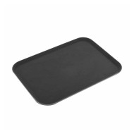Δίσκος αντιολισθητικός ορθογώνιος σε μαύρο χρώμα διαστάσεων 35,6x45.7cm