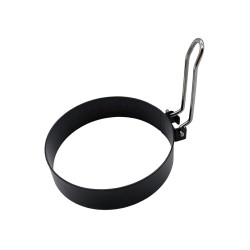 Δαχτυλίδι αυγού αντικολλητικό διαστάσεων Ø9x2,1hcm σε μαύρο χρώμα