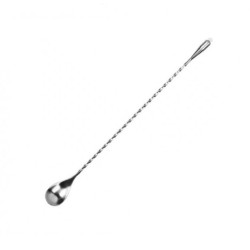 Αναδευτήρας για παρασκευή ποτών ΙΝΟΧ μήκους 30,5cm  Αναδευτήρας για παρασκευή ποτών ΙΝΟΧ μήκους 30,5cm