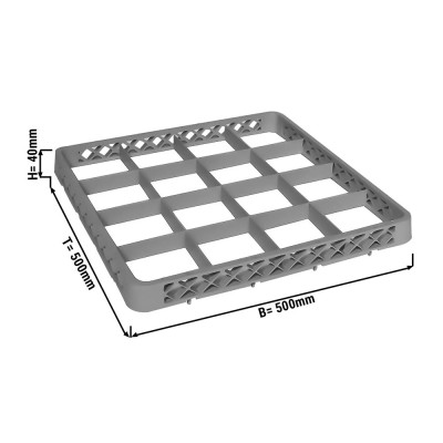 Προέκταση 25 θέσεων διαστάσεων 50x50x4hcm σε μπλε χρώμα Προέκταση 25 θέσεων διαστάσεων 50x50x4hcm σε μπλε χρώμα