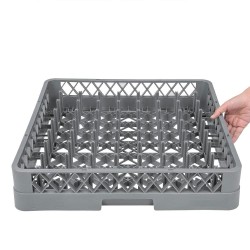 Τελάρο πιάτων διαστάσεων 50x50x10hcm σε μπλε χρώμα 