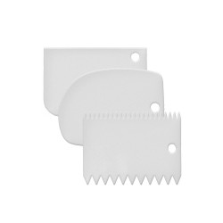 Χούφτες ζαχαροπλαστικής σετ 3 τεμαχίων διαφόρων διαστάσεων