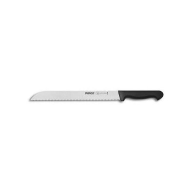 Μαχαίρι ψωμιού με μαύρη λαβή 20cm pirge Ισπανίας