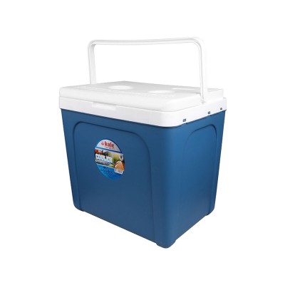 Φορητό ψυγείο με 2 ποτηροθήκες στο καπάκι KALE TERMOS χωρητικότητας 25LT σε μπλε χρώμα