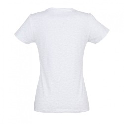 Κοντομάνικο T-shirt Imperial γυναικείο σε χρώμα Ash νούμερο 3XL 100% βαμβακερό