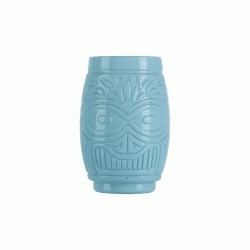 Γυάλινο ποτήρι coctail TIKI χωρητικότητας 50cl διαστάσεων Φ8.8x13cm στοιβαζόμενο FIJI UNIGLASS σε χρώμα Bombai Opaque White