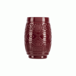 Γυάλινο ποτήρι coctail TIKI χωρητικότητας 50cl διαστάσεων Φ8.8x13cm στοιβαζόμενο FIJI UNIGLASS σε χρώμα Red Opaque White
