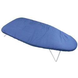 Πτυσσόμενο φορητό σιδερωτήριο με πλέγμα και κρεμάστρα διαστάσεων 74x31cm