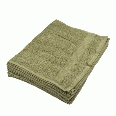 Πετσέτα μπάνιου 100% βαμβάκι TOULIP διαστάσεων 70x140cm σε χρώμα πράσινο 450gr