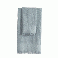 Πετσέτα προσώπου Art 3219 διαστάσεων 50x90cm σε γκρι χρώμα 500gsm Πετσέτα προσώπου Art 3219 διαστάσεων 50x90cm σε γκρι χρώμα 500gsm