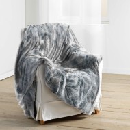 Ριχτάρι γούνα Σχ.Antartic grey διαστάσεων 180x220cm  Ριχτάρι γούνα Σχ.Antartic grey διαστάσεων 180x220cm