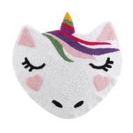 Χαλάκι στρόγγυλο Σχ. Zoelie 90cm poly/cotton σε ροζ χρώμα Χαλάκι στρόγγυλο Σχ. Zoelie 90cm poly/cotton σε ροζ χρώμα