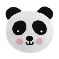 Χαλάκι στρόγγυλο Σχ. Panda 90cm poly/cotton σε ροζ χρώμα Χαλάκι στρόγγυλο Σχ. Panda 90cm poly/cotton σε ροζ χρώμα