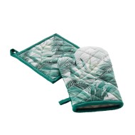 Σετ πιάστρα-γάντι Σχ. Botanique 100% cotton  Σετ πιάστρα-γάντι Σχ. Botanique 100% cotton