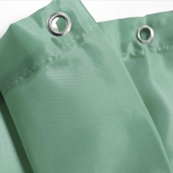 Κουρτίνα μπάνιου με κρίκους Σχ.Essencia mint διαστάσεων 180x200cm 100% pol.