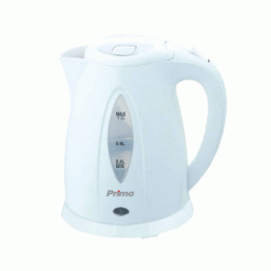 Βραστήρας Primo PRCK-40301 1.2L 1630W λευκός με αποσπώμενο φίλτρο κατά των αλάτων