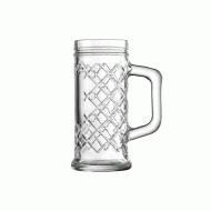 Ποτήρι μπύρας γυάλινο χωρητικότητας 500ml Uniglass Tankard RHOMBUS 