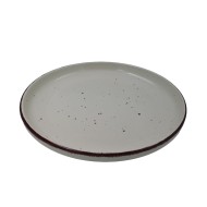 Πιάτο φαγητού πορσελάνη “Τόκυο” σε χρώμα μπεζ διαμέτρου 27cm Πιάτο φαγητού πορσελάνη “Τόκυο” σε χρώμα μπεζ διαμέτρου 27cm