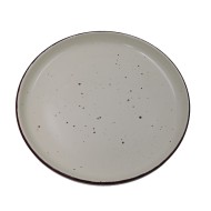 Πιάτο φαγητού πορσελάνη “Τόκυο” σε χρώμα μπεζ διαμέτρου 27cm Πιάτο φαγητού πορσελάνη “Τόκυο” σε χρώμα μπεζ διαμέτρου 27cm