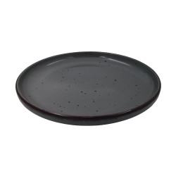 Πιάτο φαγητού πορσελάνη “Τόκυο” σε χρώμα γκρι διαμέτρου 27cm