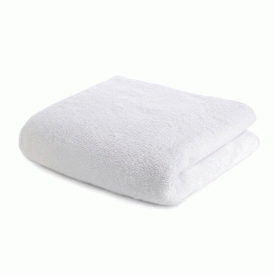 Πετσέτα σώματος 500gsm 100% βαμβάκι λευκή διαστάσεων 70x140cm
