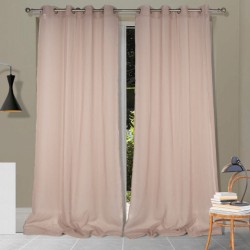 Κουρτίνα οργάντζα Σχ.Elsa με κρίκους 140x260cm 100% σε χρώμα μπεζ Κουρτίνα οργάντζα Σχ.Elsa με κρίκους 140x260cm 100% σε χρώμα μπεζ